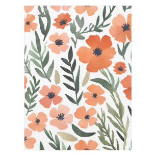 Mantel Decoración rústica de Boho de Terracota Wildflower