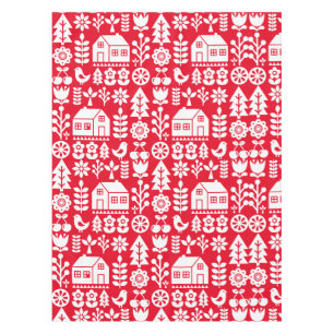 Mantel Decoraciones navideñas nórdicas escandinavas