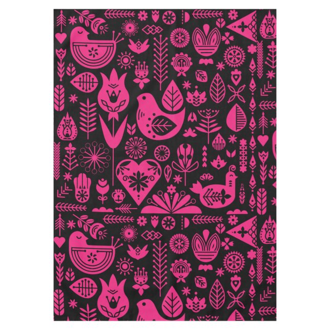 Mantel Decoraciones navideñas nórdicas escandinavas (Anverso)