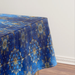 Mantel decorativo azul para fiestas