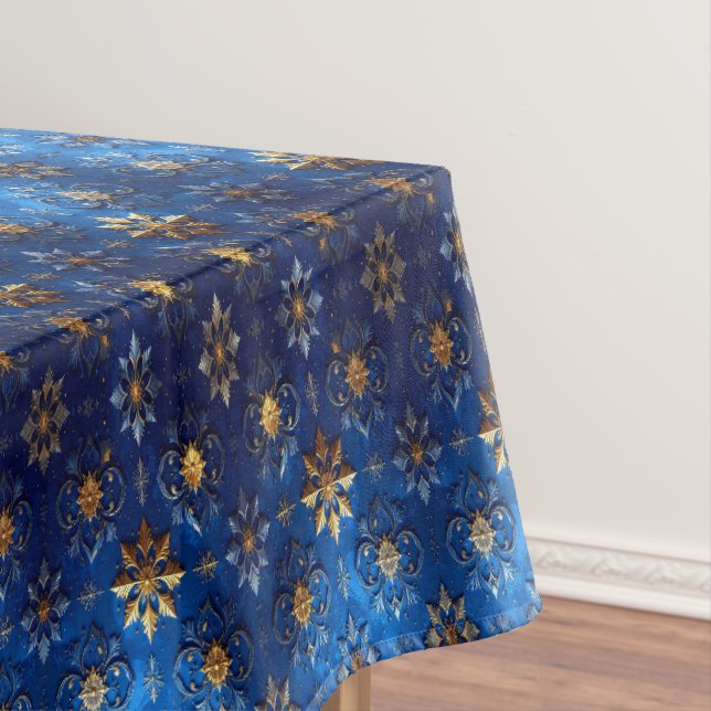 Mantel decorativo azul para fiestas (In Situ)