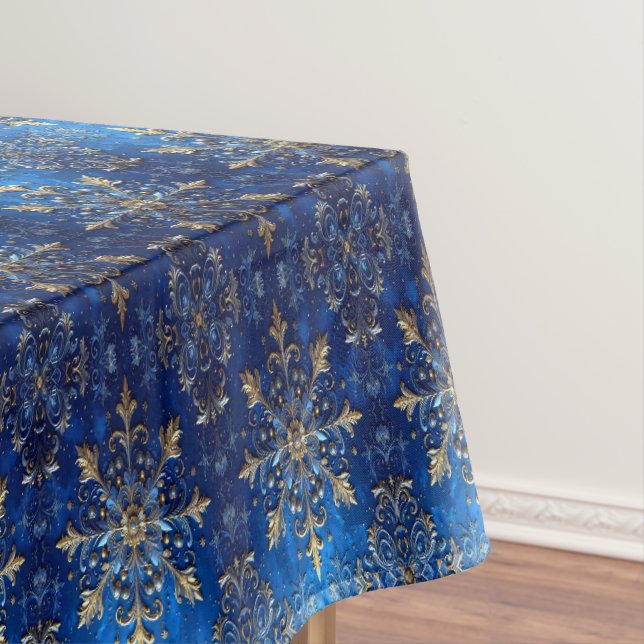 Mantel decorativo azul para fiestas (In Situ)