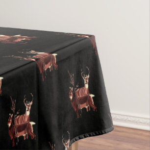 MANTEL DEER IN THE WOODS