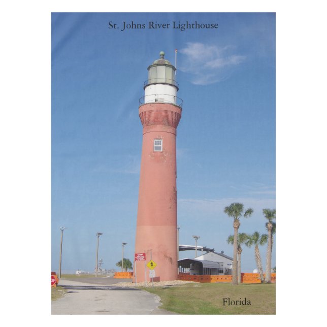 Mantel del faro del río St. Johns (Anverso)