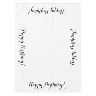 Mantel del feliz cumpleaños