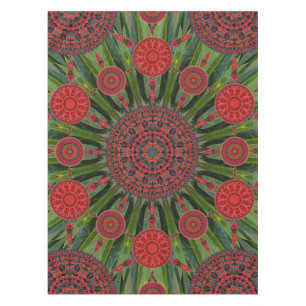 Mantel del navidad del Poinsettia