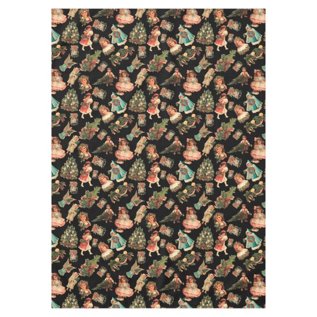 Mantel del navidad del Victorian (Anverso)