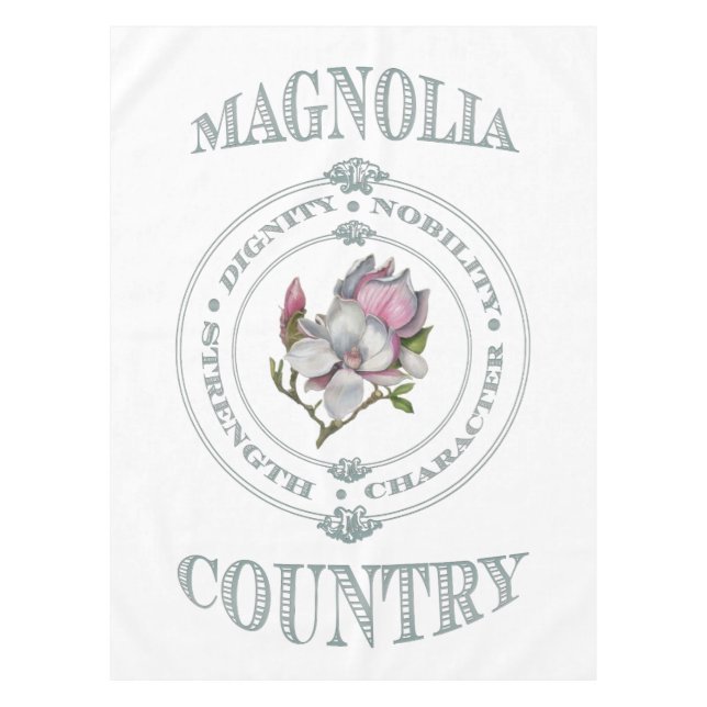 Mantel del país de la magnolia (Anverso)