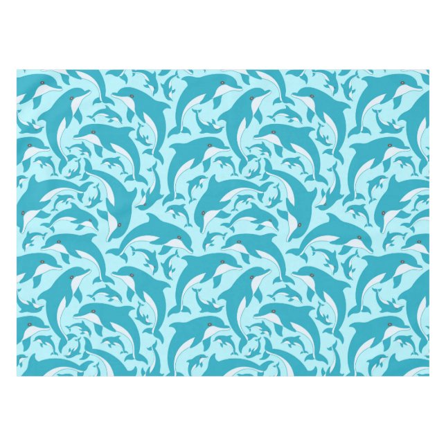 Mantel Delfines Cute (Frente (Horizontal))