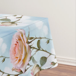 Mantel Delicate Pastel Colored Roses On A Gradient Sky