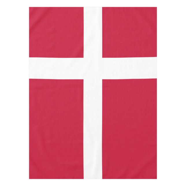 Mantel Denmark flag Tablecloth (Anverso)