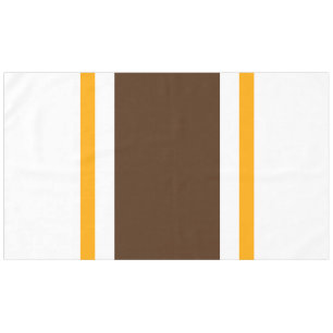 Mantel Deportiva Atleta Marrón Naranja Blanco Rayas de Ca