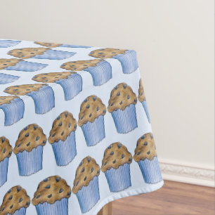 Mantel Desayuno Dominical Brunch Fiesta Blueberry Muffin