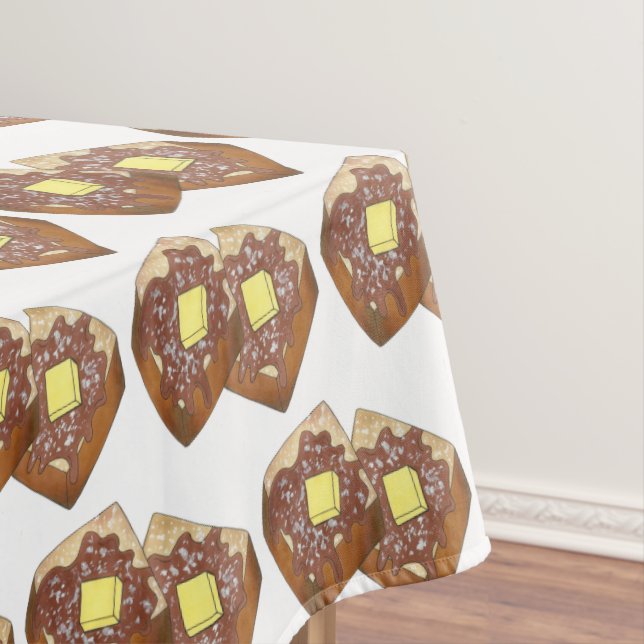 Mantel Desayuno francés con mantequilla y jarabe (In Situ)