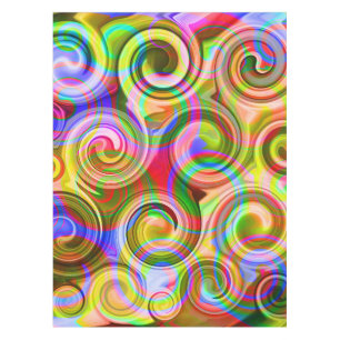 Mantel Desplazar abstracto geométrico de Pastel