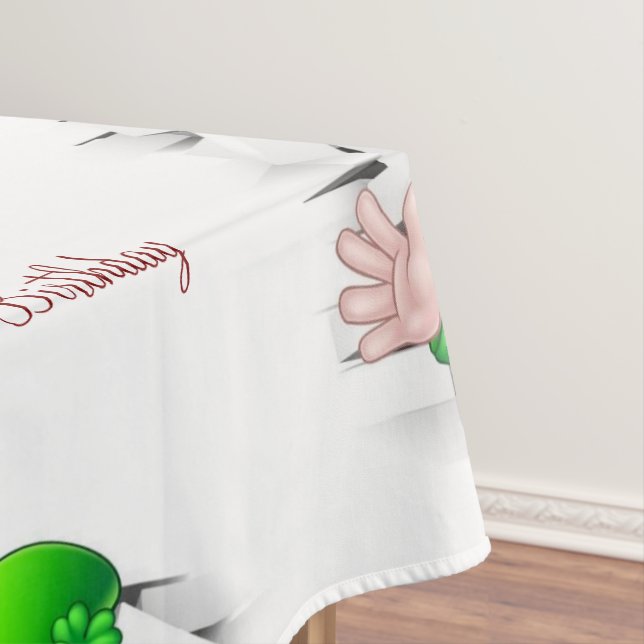 Mantel Día de San Patricio Feliz Cumpleaños Tablecloth (In Situ)