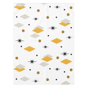 Mantel Diamantes de edad espacial Naranja blanco