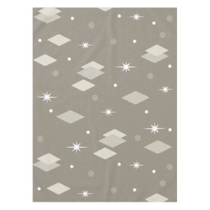 Mantel Diamantes de la edad espacial Taupe Brown Gray