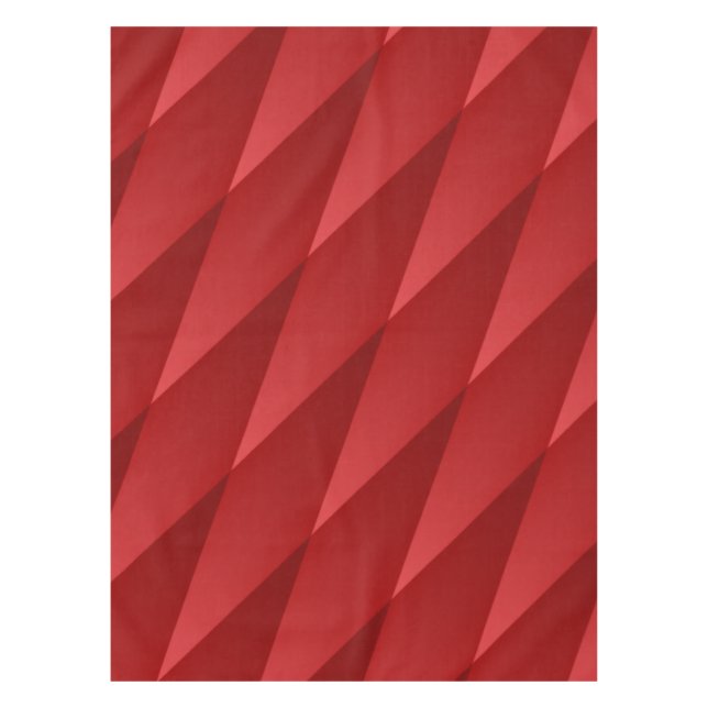 Mantel Diamantes de tonos oscuros de rojo (Anverso)