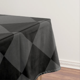 Mantel Diamantes negros y húmedos - Elegantes y sin tiemp