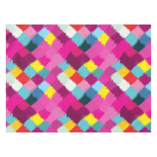 Mantel Dibujar trazos de diseño abstracto (Frente (Horizontal))