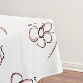 Mantel dibujo agradable pequeña flor