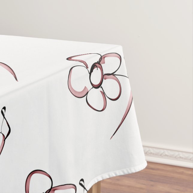 Mantel dibujo agradable pequeña flor (In Situ)