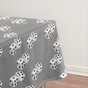 Mantel Dices en gris