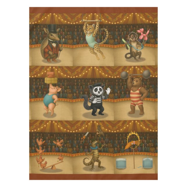 Mantel Dingaling Bros Circus acts (Anverso)