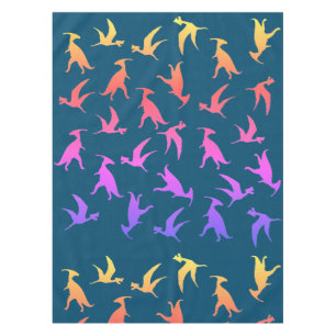 Mantel Dinosaurios coloridos