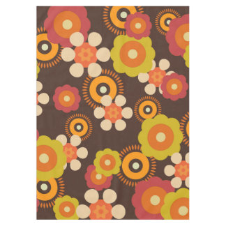 Mantel Disco 7000 Retro Flores Pop Culture