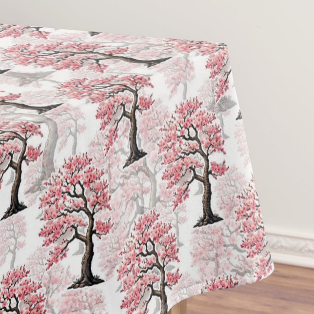 Mantel Diseño de árbol de cerezo rosa Sakura (Subido por el creador)