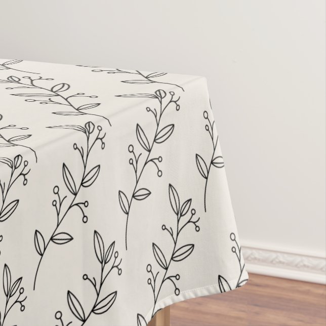 MANTEL DISEÑO DE BODAS NATURAL MÍNIMO ORGÁNICO EDITABLE (In Situ)