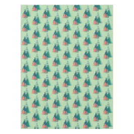 Mantel Diseño de Evergreens de vacaciones