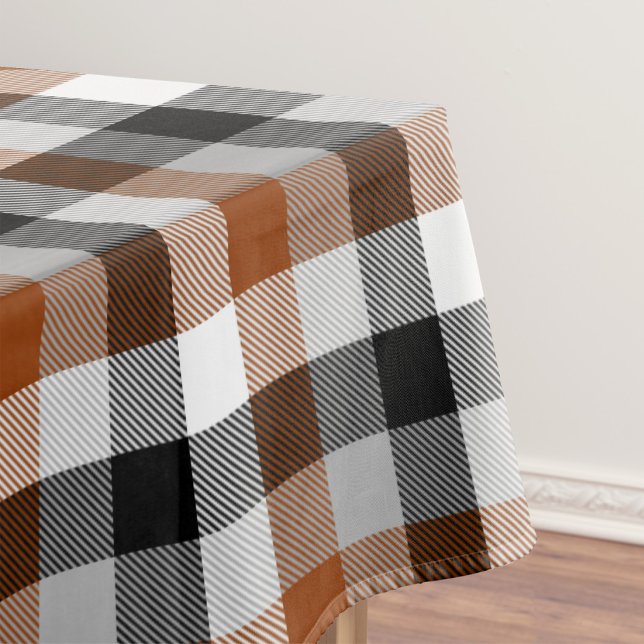 Mantel Diseño de Gingham Black Twill Gingham (Subido por el creador)