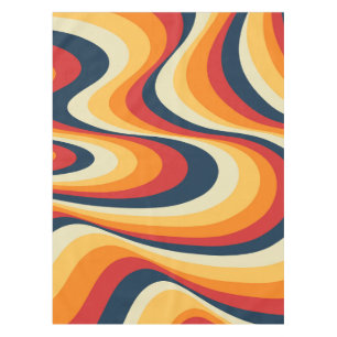Mantel Diseño de giro colorido y abstracto