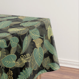 Mantel Diseño de hoja elegante cocina botánica