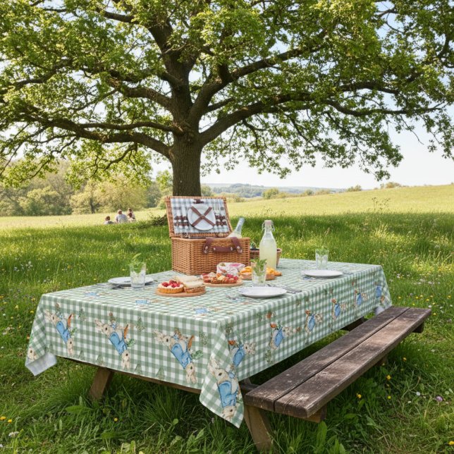 Mantel Diseño de Jardín de Conejo de Primavera de Peter R (Subido por el creador)
