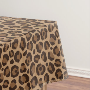 Mantel Diseño de la Serie Clásica Leopardo 12 