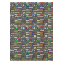 Mantel Diseño de parches de estilo africano