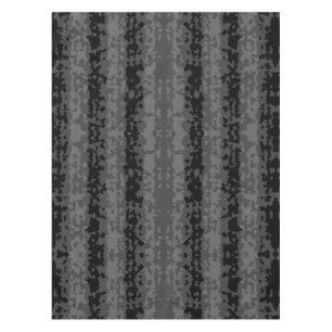 Mantel Diseño de patrón abstracto irregular gris negro