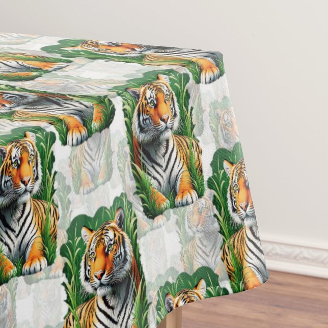 Mantel Diseño de patrones de tigre (Subido por el creador)