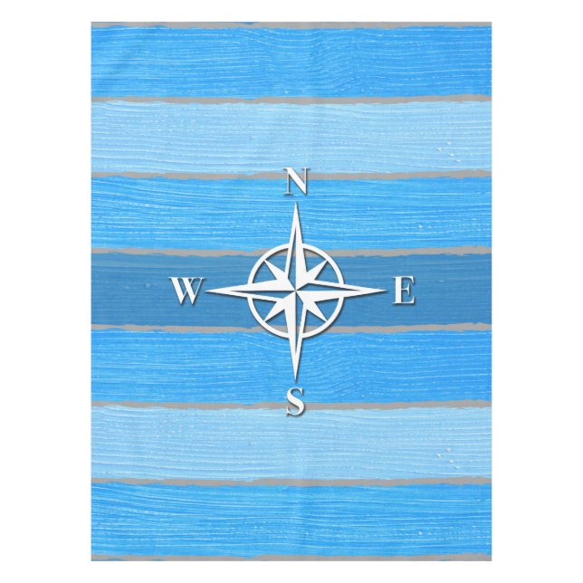 Mantel Diseño de temática náutica (Anverso)