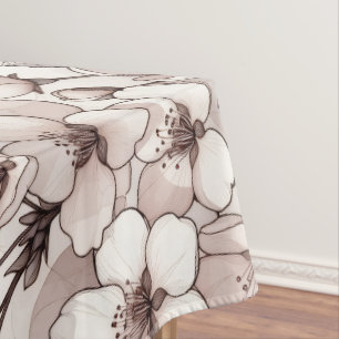 Mantel Diseño delicado de flor de cerezo