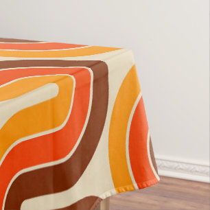 Mantel Diseño geométrico de estilo 70