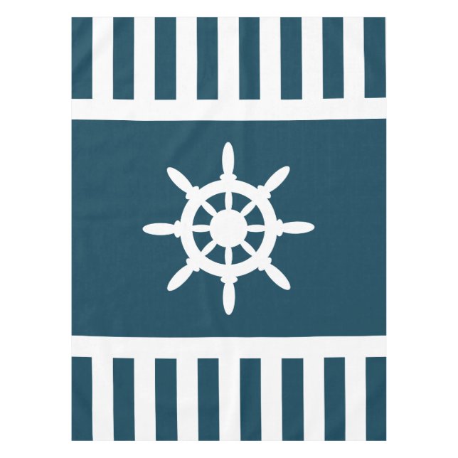 Mantel Diseño náutico (Anverso)