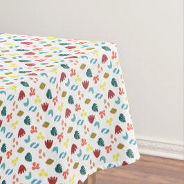 Mantel Diseño plano moderno Diseño Naranja rojo verde 3b