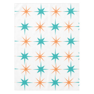 Mantel Diseño Starburst 1.0 de Arte Moderno de Mediados 