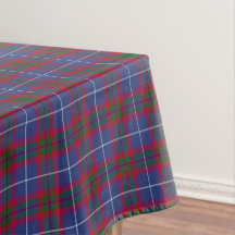 Distrito de Edimburgo Escocia Tartan Tablecloth