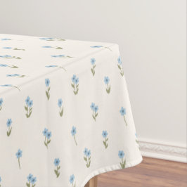 Mantel Ditsy Floral Cottagecore Boho Wildflower Blue